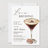 Liefde is het brouwen van Espresso Martini Vrijgez Kaart (Voorkant)