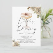 Liefde is het brouwen van Espresso Martini Vrijgez Kaart (Staand voorkant)