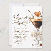 Liefde is het brouwen van Espresso Martini Vrijgez Kaart (Voorkant)