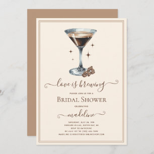 Liefde is het brouwen van Espresso Martini Vrijgez Kaart