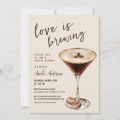 Liefde is het brouwen van Espresso Martini Vrijgez Kaart (Voorkant)