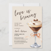 Liefde is het brouwen van Espresso Martini Vrijgez Kaart (Voorkant)