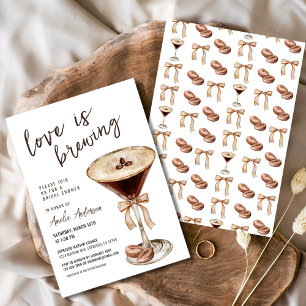 Liefde is het brouwen van Espresso Martini Vrijgez Kaart