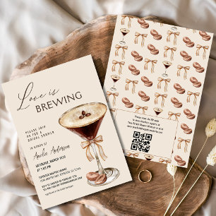 Liefde is het brouwen van Espresso Martini Vrijgez Kaart