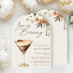 Liefde is het brouwen van Espresso Martini Vrijgez Kaart<br><div class="desc">Voor bruiden die genieten van de fijnere geneugten van het leven, is deze elegante bruidsdouche-uitnodiging de perfecte manier om te delen in de vreugde van wat brouwt - zowel in liefde als in de perfecte espresso martini. De handgeschilderde illustratie van een rijke, romige espresso martini, bekroond met gedurfde koffiebonen, creëer...</div>