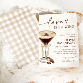 Liefde is het brouwen van Espresso Martini Vrijgez Kaart