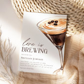 Liefde is het brouwen van Espresso Martini Vrijgez Kaart
