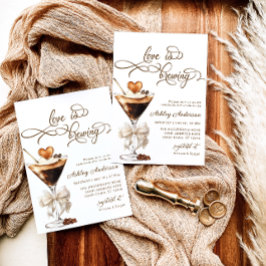 Liefde is het brouwen van Espresso Martini Vrijgez Kaart