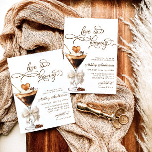 Liefde is het brouwen van Espresso Martini Vrijgez Kaart