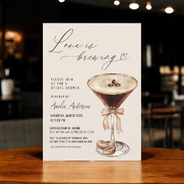 Liefde is het brouwen van Espresso Martini Vrijgez Kaart