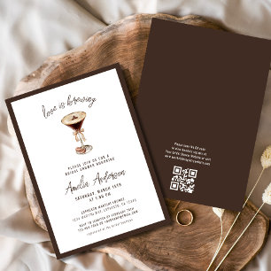 Liefde is het brouwen van Espresso Martini Vrijgez Kaart