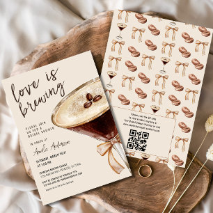 Liefde is het brouwen van Espresso Martini Vrijgez Kaart