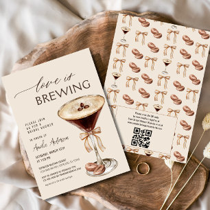 Liefde is het brouwen van Espresso Martini Vrijgez Kaart