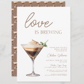 Liefde is het brouwen van Espresso Martini Vrijgez Kaart