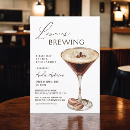 Liefde is het brouwen van Espresso Martini Vrijgez Kaart