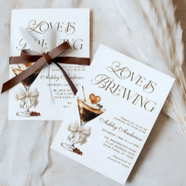 Liefde is het brouwen van Espresso Martini Vrijgez Kaart