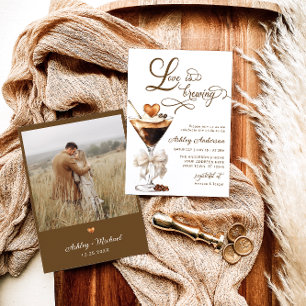 Liefde is het brouwen van Espresso Martini Vrijgez Kaart