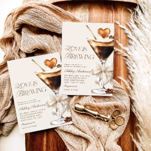 Liefde is het brouwen van Espresso Martini Vrijgez Kaart