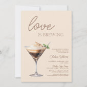 Liefde is het brouwen van Espresso Martini Vrijgez Kaart (Voorkant)