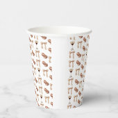 Liefde is het brouwen van Espresso Martini Vrijgez Papieren Bekers (Rechts)