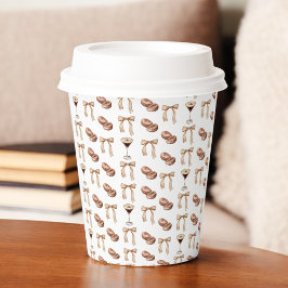 Liefde is het brouwen van Espresso Martini Vrijgez Papieren Bekers