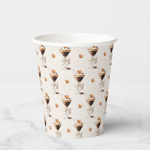Liefde is het brouwen van Espresso Martini Vrijgez Papieren Bekers