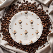 Liefde is het brouwen van Espresso Martini Vrijgez Papieren Bordje