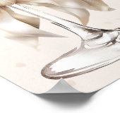 Liefde is het brouwen van Espresso Martini Vrijgez Poster (Hoek)