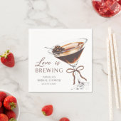 Liefde is het brouwen van Espresso Martini Vrijgez Servet (Insitu)