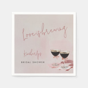Liefde is het brouwen van Espresso Martini Vrijgez Servet