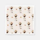 Liefde is het brouwen van Espresso Martini Vrijgez Servet (Voorkant)