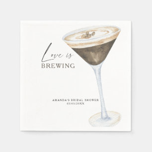 Liefde is het brouwen van Espresso Martini Vrijgez Servet