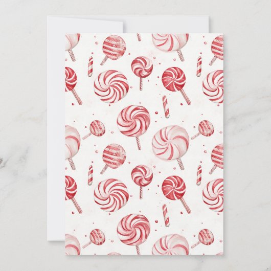 Liefde is het brouwen van feestelijke Waterverf Vr Kaart (Achterkant)