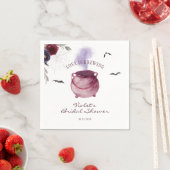 Liefde is het brouwen van Halloween Vrijgezellenfe Servet (Insitu)