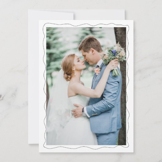 Liefde is het brouwen van handgetekende bierglazen bedankkaart (Achterkant)