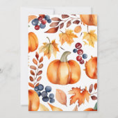 Liefde is het brouwen van herfst thema vrijgezelle kaart (Achterkant)