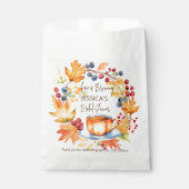 Liefde is het brouwen van herfst vrijgezellenfeest bedankzakje (Voorkant)