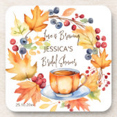 Liefde is het brouwen van herfst vrijgezellenfeest bier onderzetter (Voorkant)