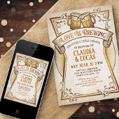 Liefde is het brouwen van het Vrijgezellenfeest va Kaart