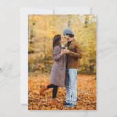 Liefde is het brouwen van koffie Foto Save The Date (Achterkant)