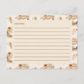 Liefde is het Brouwen van Koffie Vrijgezellenfeest Briefkaart (Achterkant)