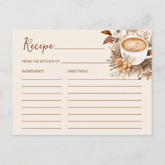 Liefde is het Brouwen van Koffie Vrijgezellenfeest Briefkaart (Voorkant)