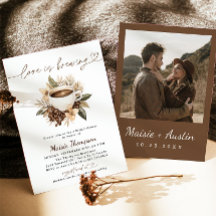 Liefde is het brouwen van koffie Vrijgezellenfeest