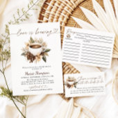 Liefde is het brouwen van koffie Vrijgezellenfeest Kaart