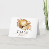 Liefde is het brouwen van koffie Vrijgezellenfeest Kaart (Voorkant)