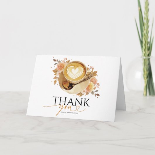 Liefde is het brouwen van koffie Vrijgezellenfeest Kaart (Voorkant)