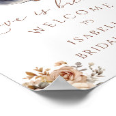 Liefde is het brouwen van koffie Vrijgezellenfeest Poster (Hoek)