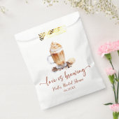 Liefde is het brouwen van koffiebonen Vrijgezellen Bedankzakje (Gezegeld)