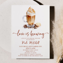 Liefde is het brouwen van koffiebonen Vrijgezellen Kaart