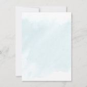 Liefde is het brouwen van kolibrie Tea Party Bedankkaart (Achterkant)